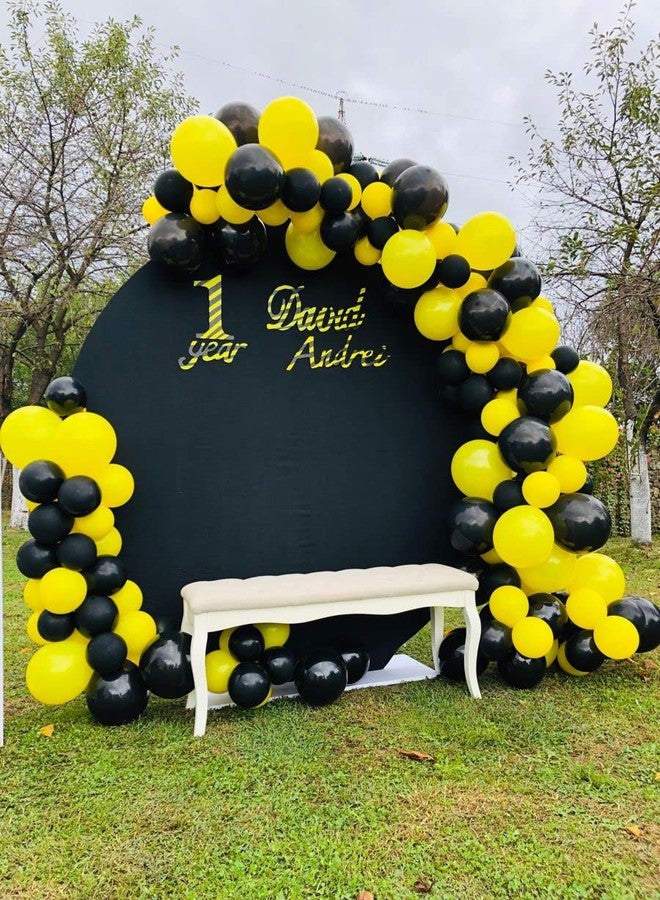 Flyloons Yellow Balloons Pack of 100 for birthday decoration items also suitable for Anniversary, Wedding, Celebration, Party - Image 4
